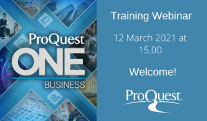 ProQuest One Business вебинар для преподавателей и студентов Университета КАЗГЮУ